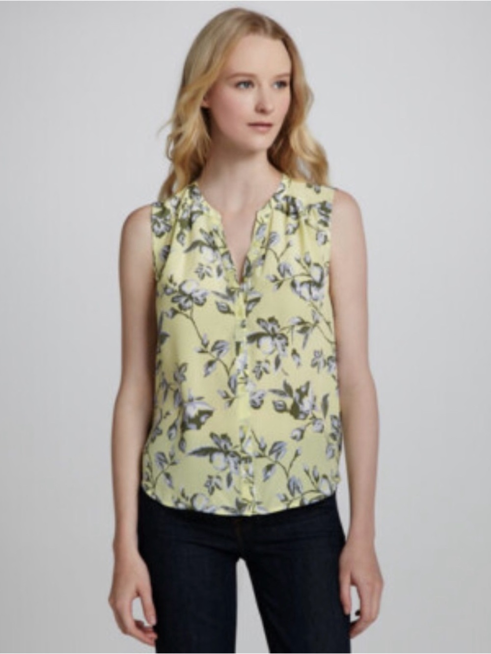 Joie Sleeveless Finnegan Multi Yellow